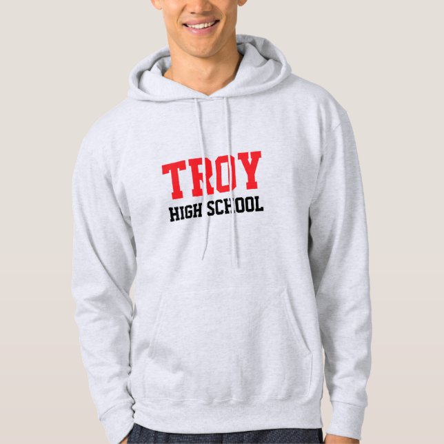Troy High School Hoodie (Front)