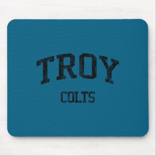 Troy high school hs troy mi vintage sports mouse pad