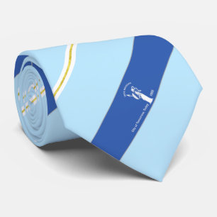 Troy (Michigan) city flag Neck Tie