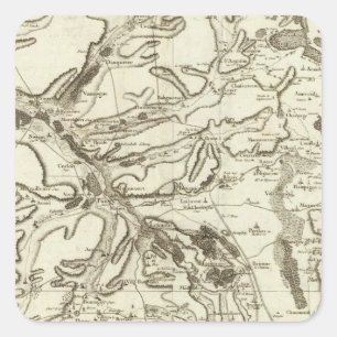 Troyes Square Sticker