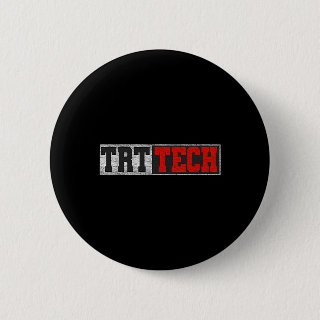 Trt Tech  6 Cm Round Badge (Front)
