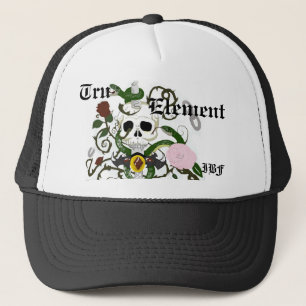 Tru Element  Skull Trucker Hat
