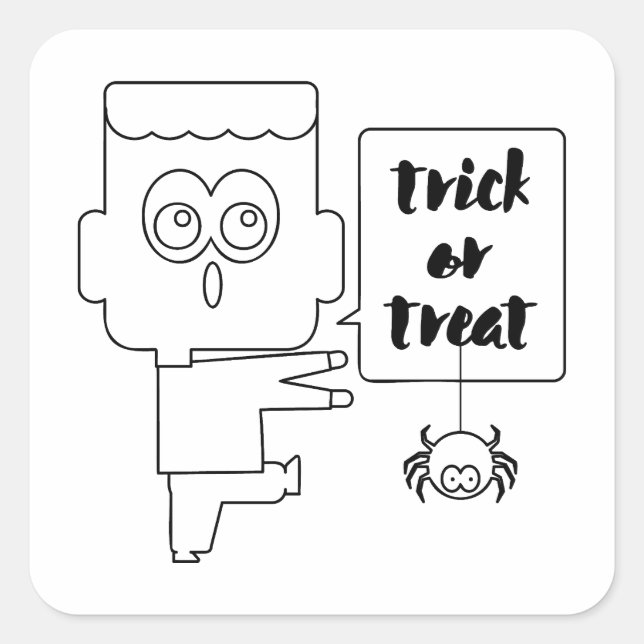 Truce or Deal Square Sticker (Front)