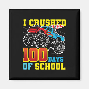 Truck 100th Day Of School Magnet