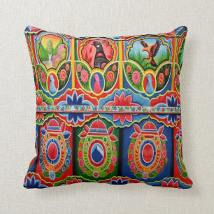 Truck Art Outdoor Throw Pillows By Bangees Edge