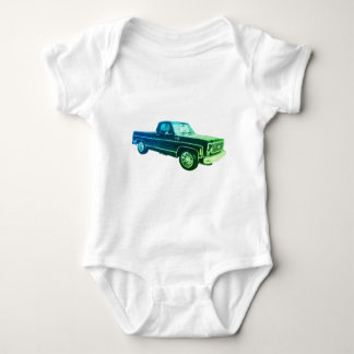 Truck baby bodysuit