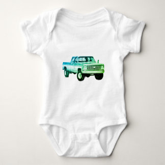 Truck baby bodysuit