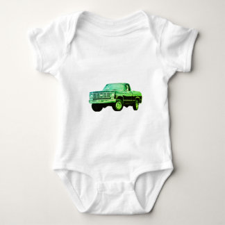 Truck baby bodysuit