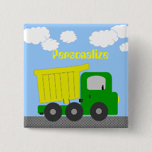 Truck Button Badge