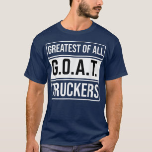 Truck driver goat Pun G T-Shirt