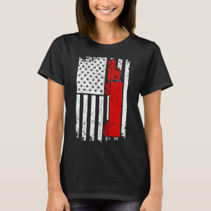 Truck Driver Independence Day Teamster Patriotic T T-Shirt