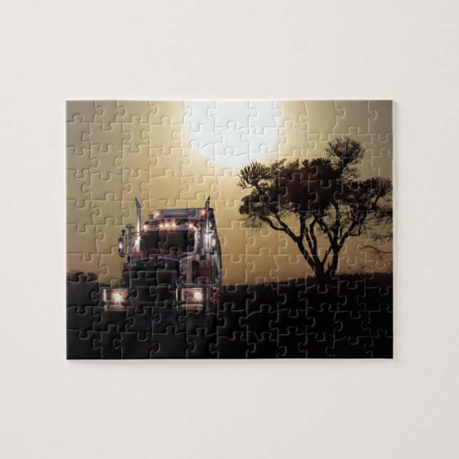 Truck Driver Jigsaw Puzzle (Horizontal)