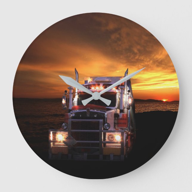 Truck driver large clock (Front)