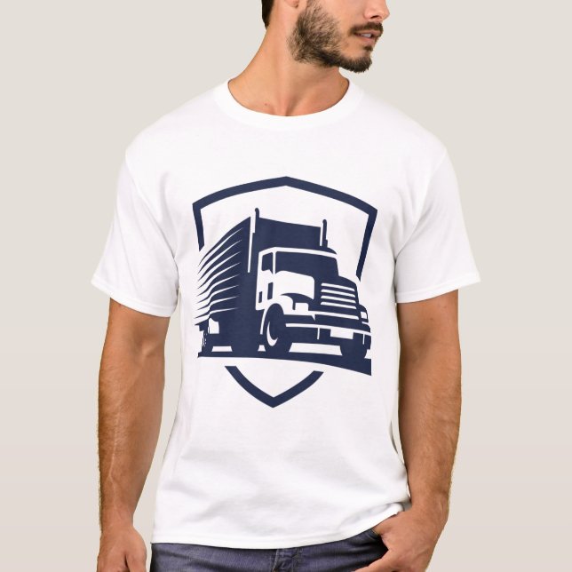Truck Driver Logo T-Shirt (Front)