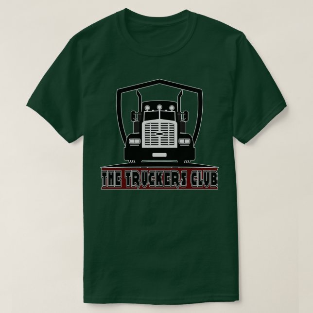 Truck Driver T-Shirt (Design Front)