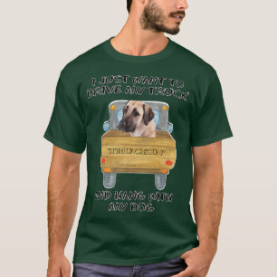 Truck Driving Dog Anatolian Shepherd Dog T-Shirt