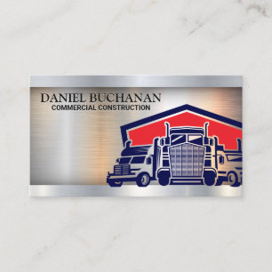 Truck Fleet   Transport   Big Rig Business Card