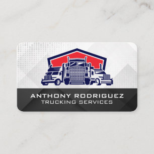 Truck Fleet   Transport   Shipping Business Card