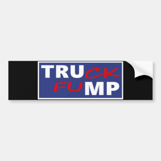 Truck Fump Bumper Sticker