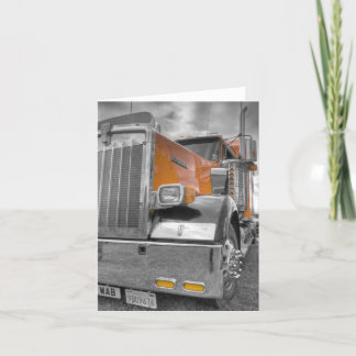 Truck Greeting Card