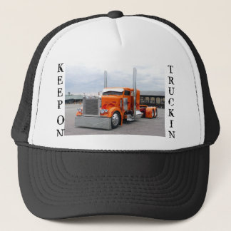 TRUCK HAT, KEEP, ON, TRUCKIN TRUCKER HAT