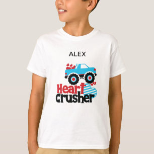 "TRUCK HEART CRUSHER"  T-SHIRT
