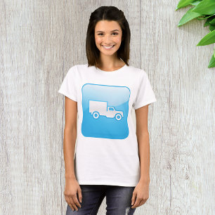 Truck Icon Womens T-Shirt