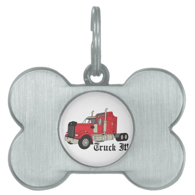 Truck It! Pet Tag (Front)