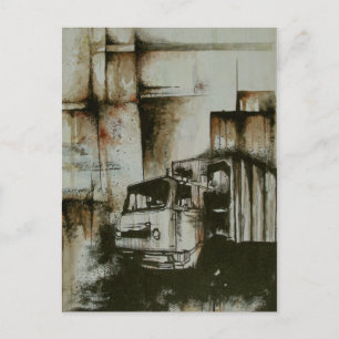 Truck Life Postcard