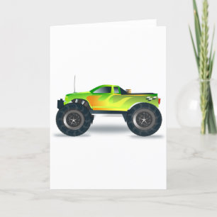 Truck Monster 4x4 ATV Destiny Congratulations Card