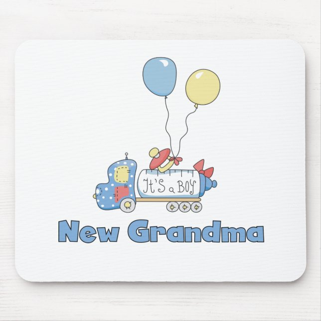 Truck New Grandma Baby Boy Mouse Pad (Front)