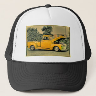 Truck Photo Pictures Vintage Old Classic  T Shirt Trucker Hat