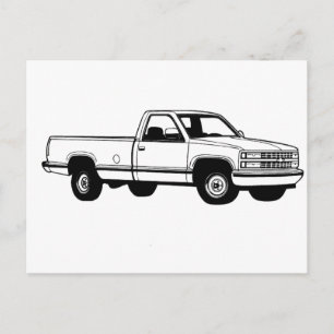 TRUCK POSTCARD