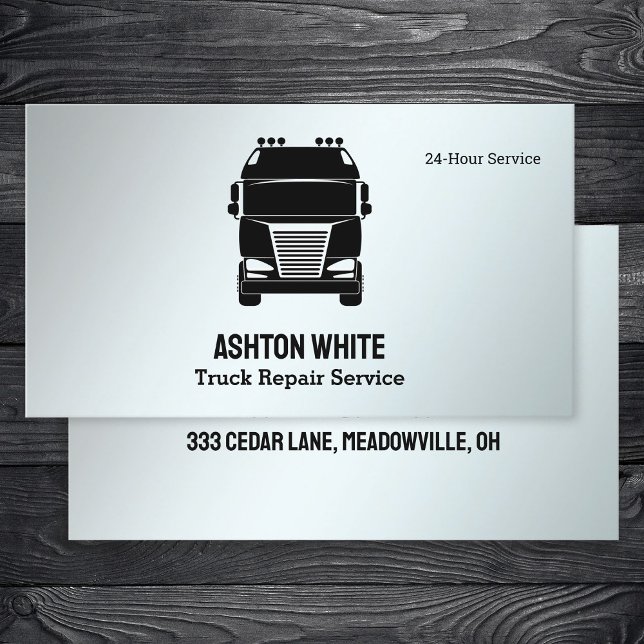 Truck Repair Business Card (Truck Repair Business Cards)