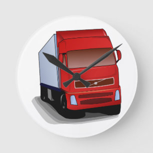 Truck Semi 4x4 ATV Destiny Congratulations Round Clock