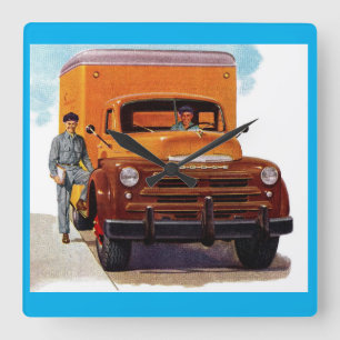 truck truckers truckin' clock