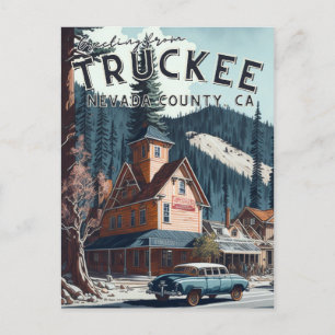 Truckee, CA Postcard