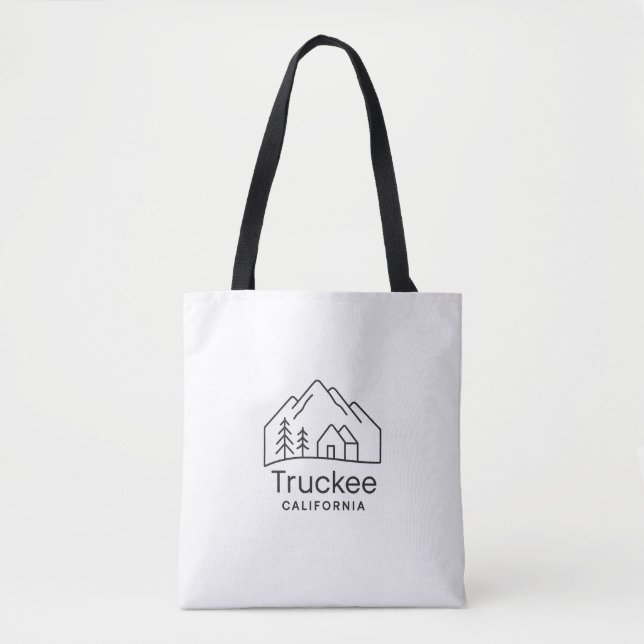 Truckee, CA Souvenir Tote bag (Front)
