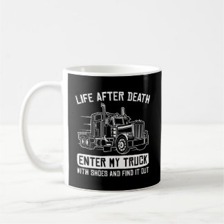 Trucker 18 Wheeler Freighter Truck Driver Coffee Mug