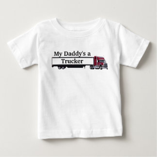 trucker-1, My Daddy's a Trucker Baby T-Shirt