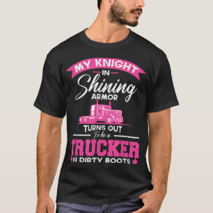 Trucker Accessories For Truck Driver & Motor Lover T-Shirt
