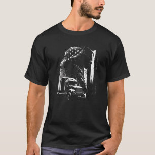 trucker American Big Rigs Diesel Truck Driver 34 T-Shirt