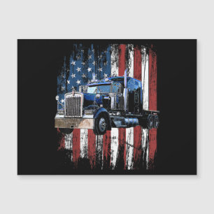 Trucker American Flag Truck Driver Truck Driver Gi