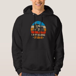 Trucker Big Rig Semi Trailer Truck Driver Hoodie