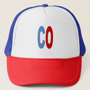 Trucker cap blue red white COLORADO