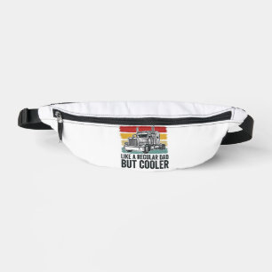 Trucker Dad Like a Regular Dad But Cooler Shirt_1 Bum Bags