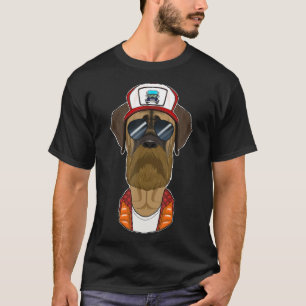 Trucker Dog I Truck Driver Mastiff T-Shirt