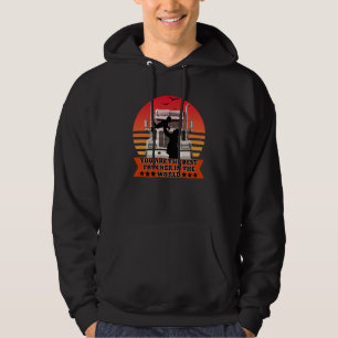 Trucker Father Baby Love Road Family Pride Design Hoodie