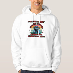 Trucker Father Daughter Bond Road Family Love Hoodie