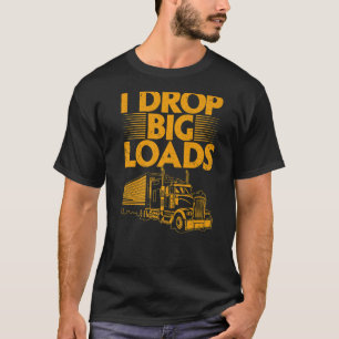 Trucker For Men Women Semi Truck Driver 2 T-Shirt